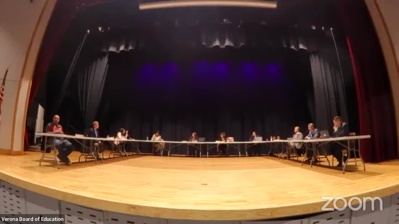 Verona Board of Education enhances transparency with public meeting structure review