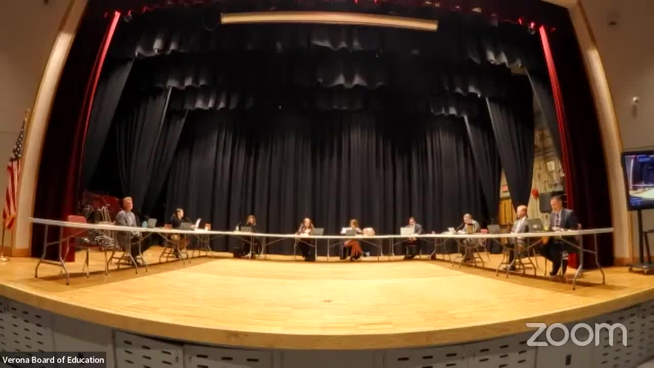 Verona Board of Education reviews 2022-2023 preliminary budget at March meeting