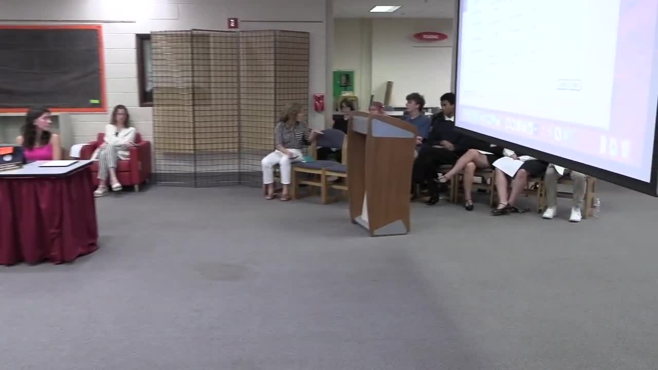 Residents, students urge board to keep neighborhood schools and retain student counselor Morgan McDonald