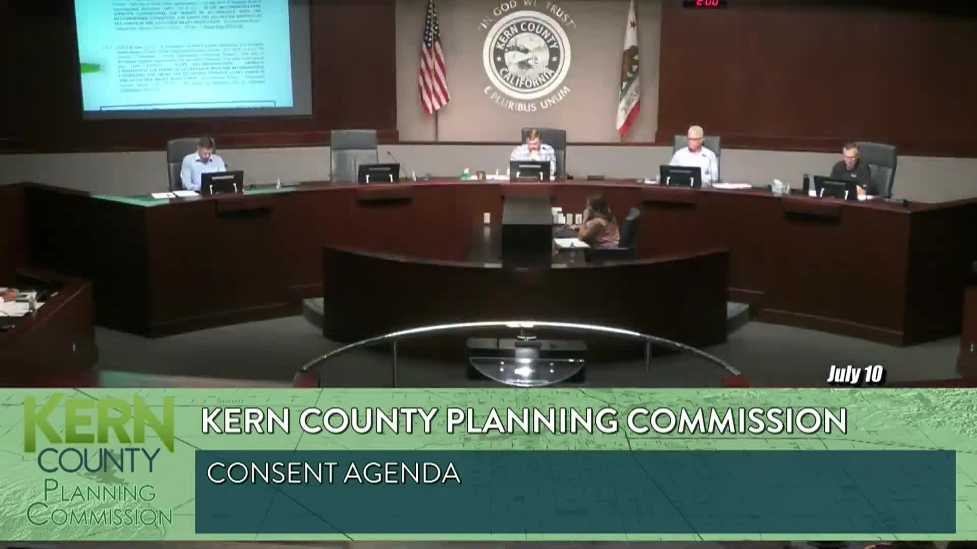 Kern County Planning Commission appoints Commissioner Oliver as new vice chair