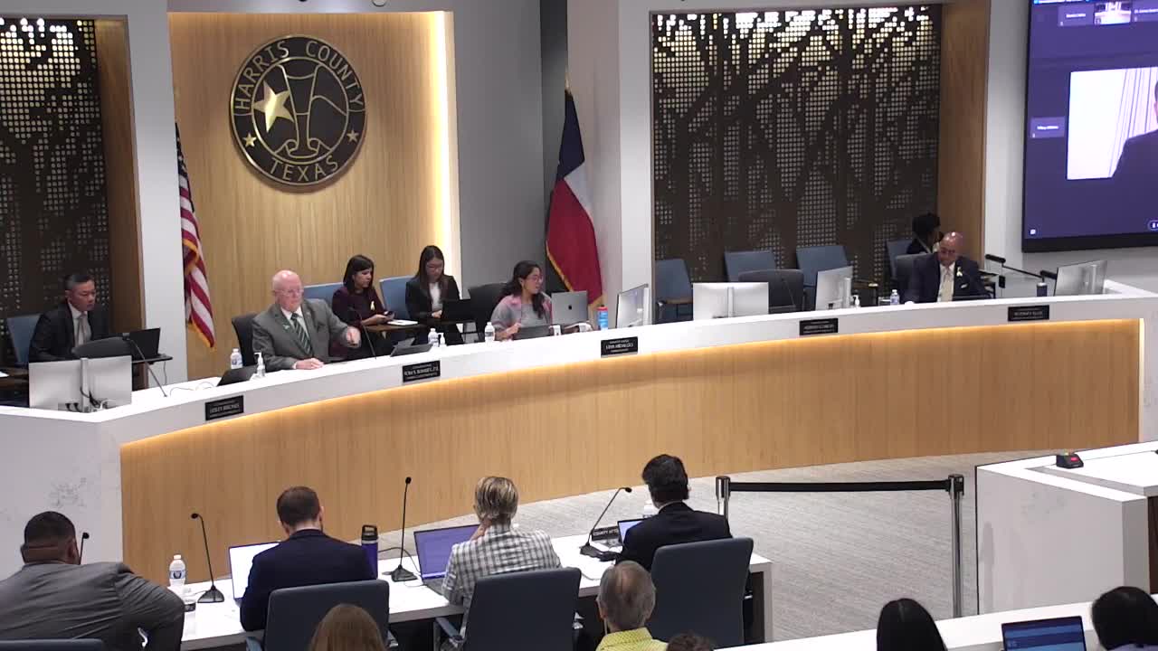 Harris County leaders address Central Texas flood victims and recovery efforts