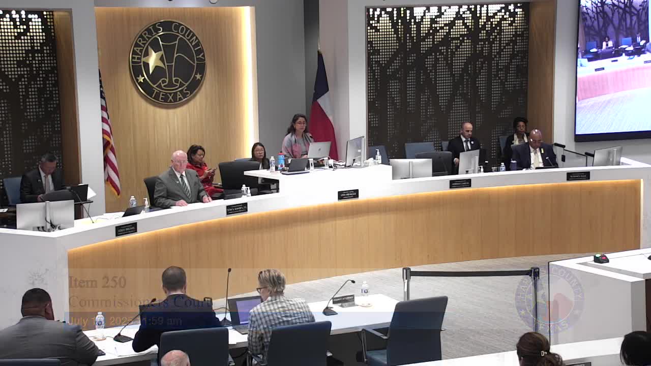 Harris County Toll Road Authority establishes emergency service reimbursement model for jurisdictions