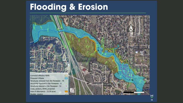 Benbrook proposes flood risk reduction plan for over 100 homes on Mary's Creek