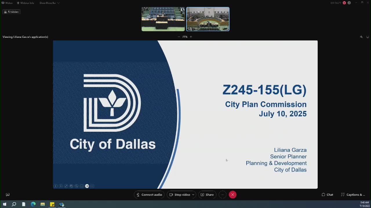 Dallas planning staff recommends walkable mixed use districts near UNT Dallas