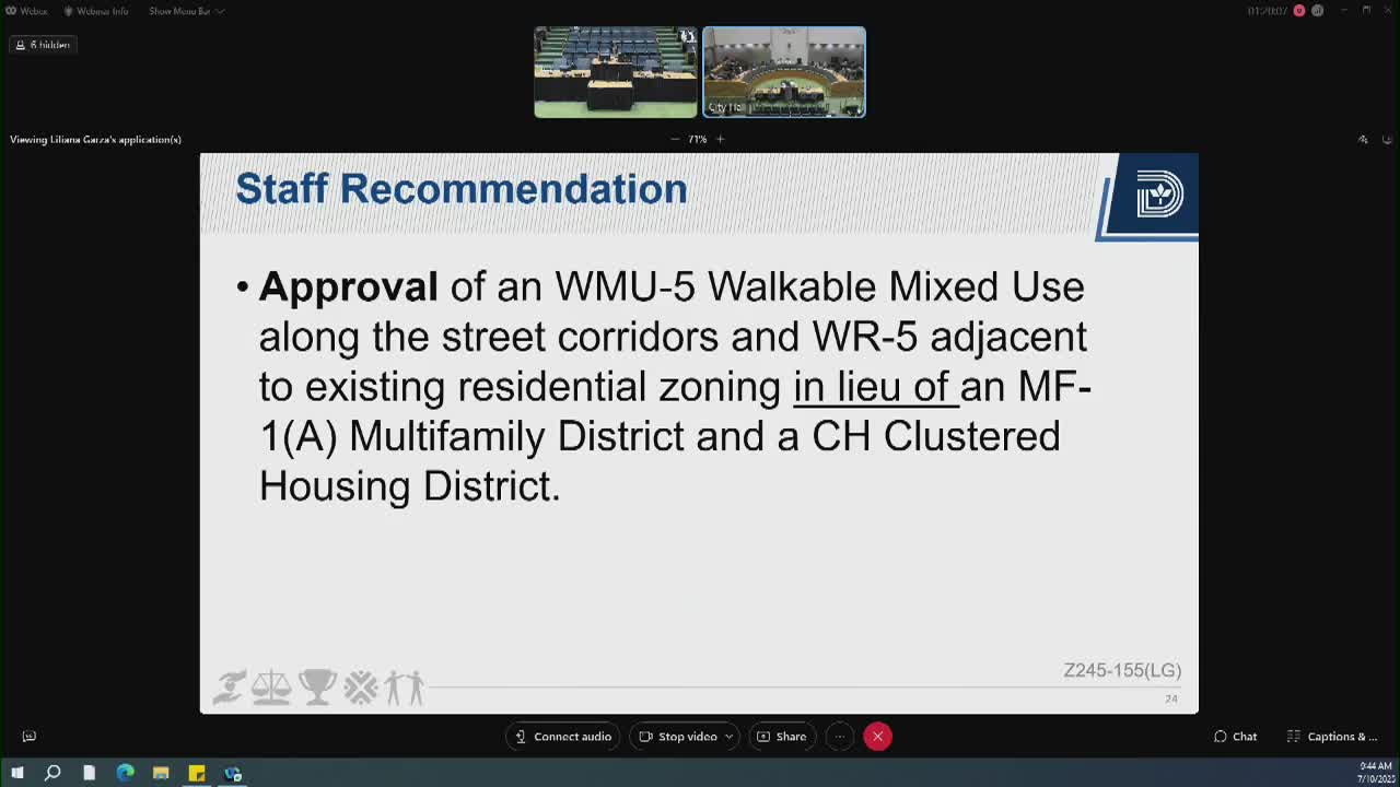 Dallas council reviews zoning for multifamily housing near UNT Dallas