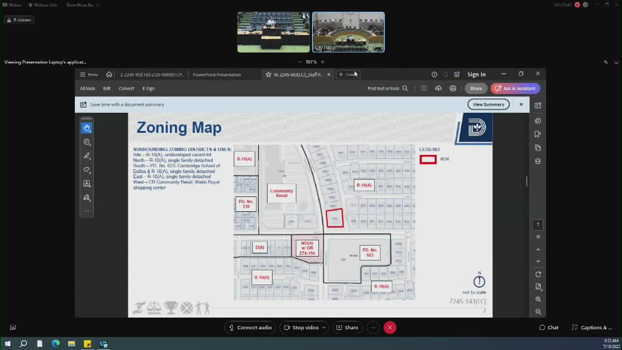 Dallas Planning Commission reviews zoning changes for MLK Boulevard mixed-use site