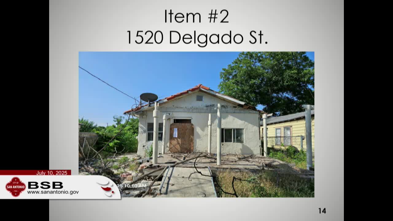 Inspection reveals severe water damage and structural decay in vacant property