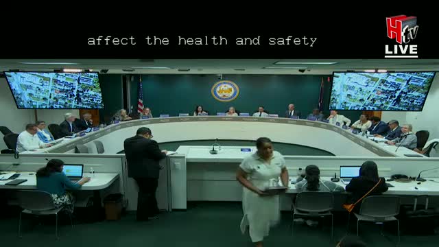 Commissioner Marquez proposes community restrictions for further discussion