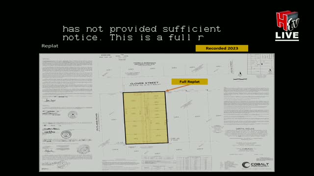 Houston Planning Commission defers Alberta Villas replat over deed restriction concerns