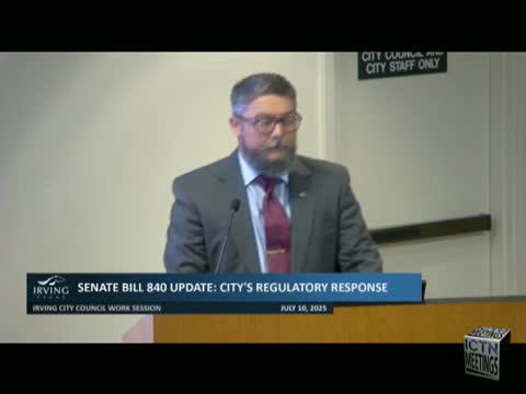 Irving City Council proposes new performance standards for multifamily construction