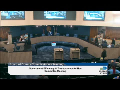 Miami Dade County discusses homelessness grant funding and flood response efforts