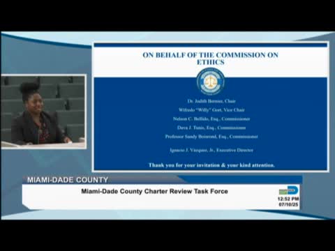 Mayor Levine Cava welcomes task force members and highlights important appointments