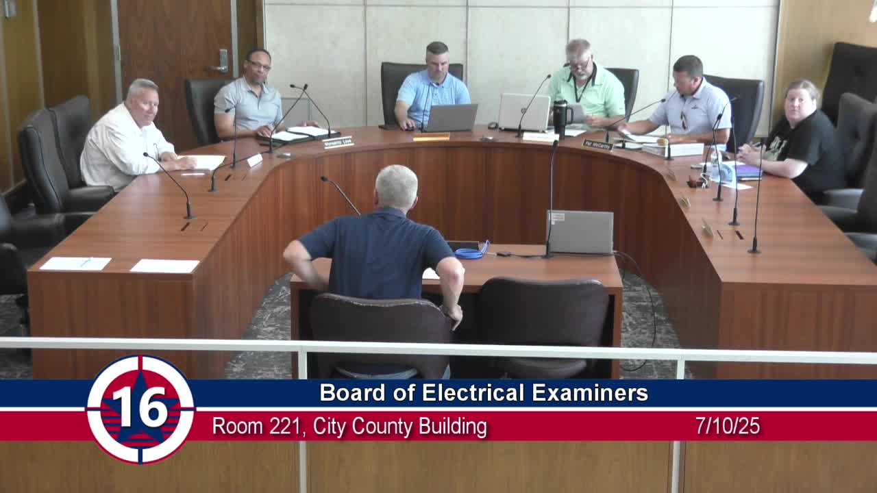 Marion County approves electrical contractor license for Michigan-based company