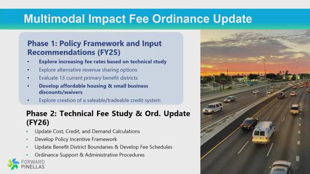 Pinellas County Board finalizes FY26 budget and incentives for development projects