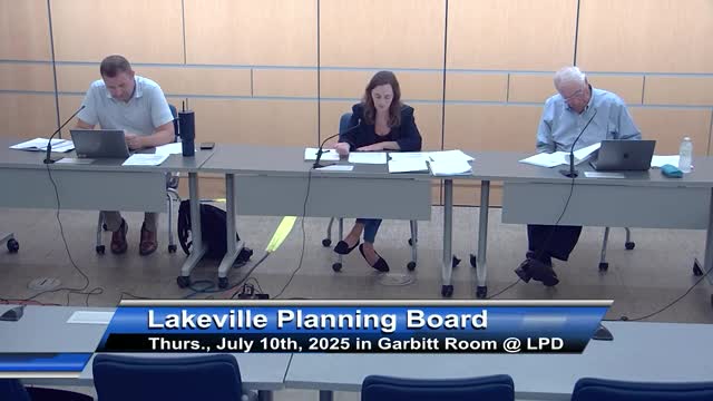 Lakeville planning board discusses affordable housing and new 40Y zoning proposal