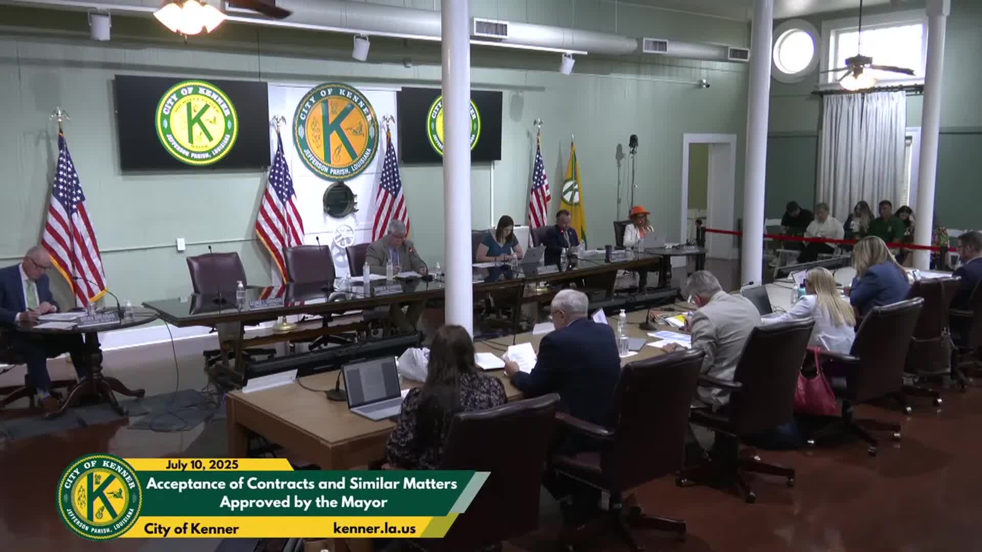 Kenner City Council approves $100K furniture purchase and $879K fire pumper agreement