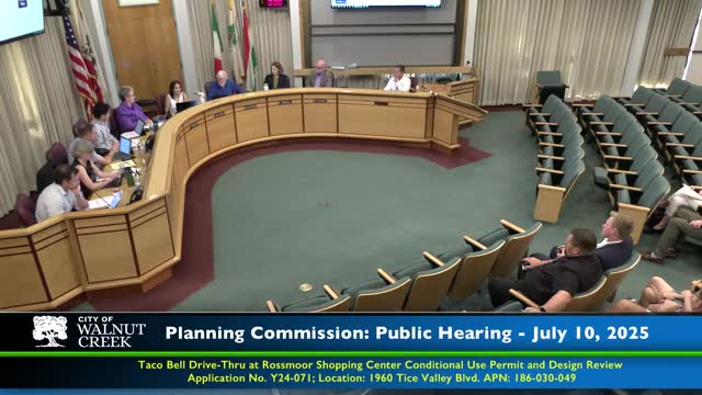 Walnut Creek City Council debates Taco Bell drive-thru hours and community benefits
