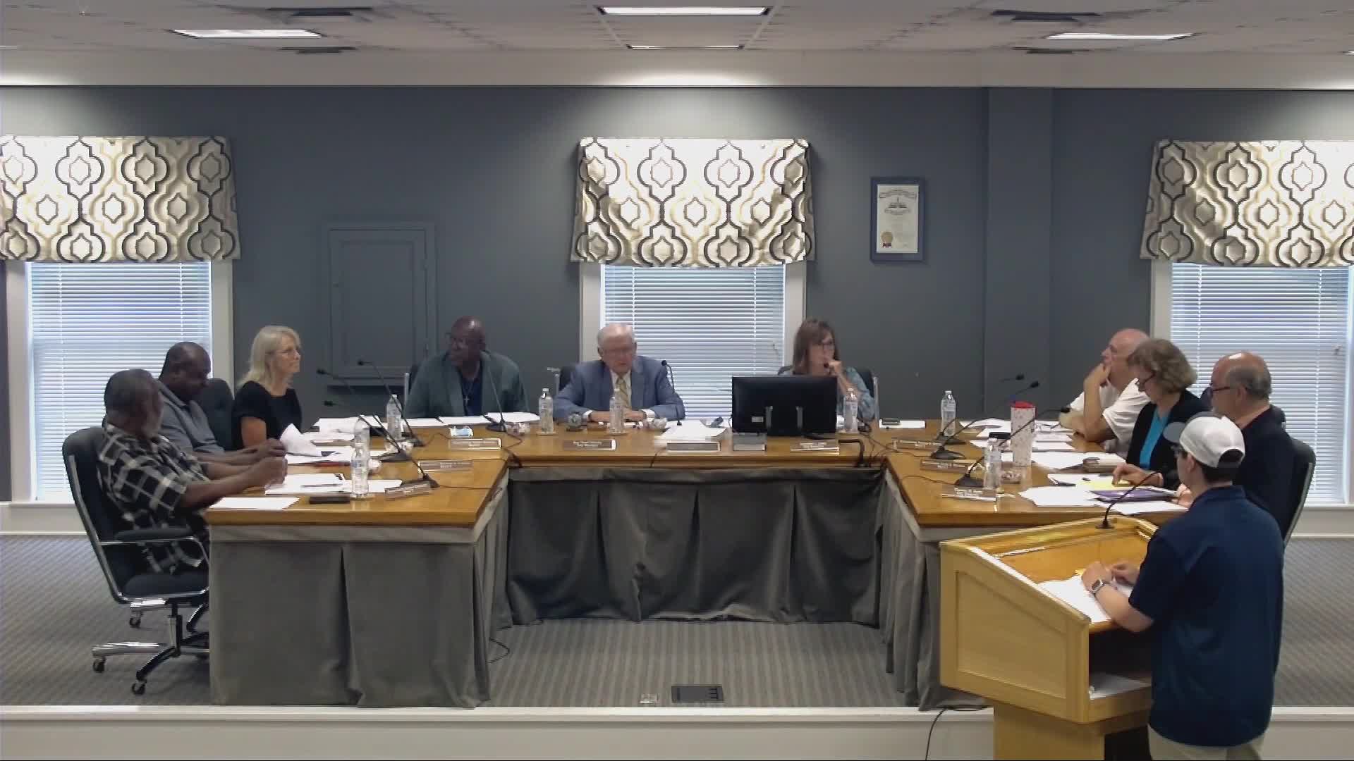 Lewisburg City Council defers international property maintenance code to September meeting