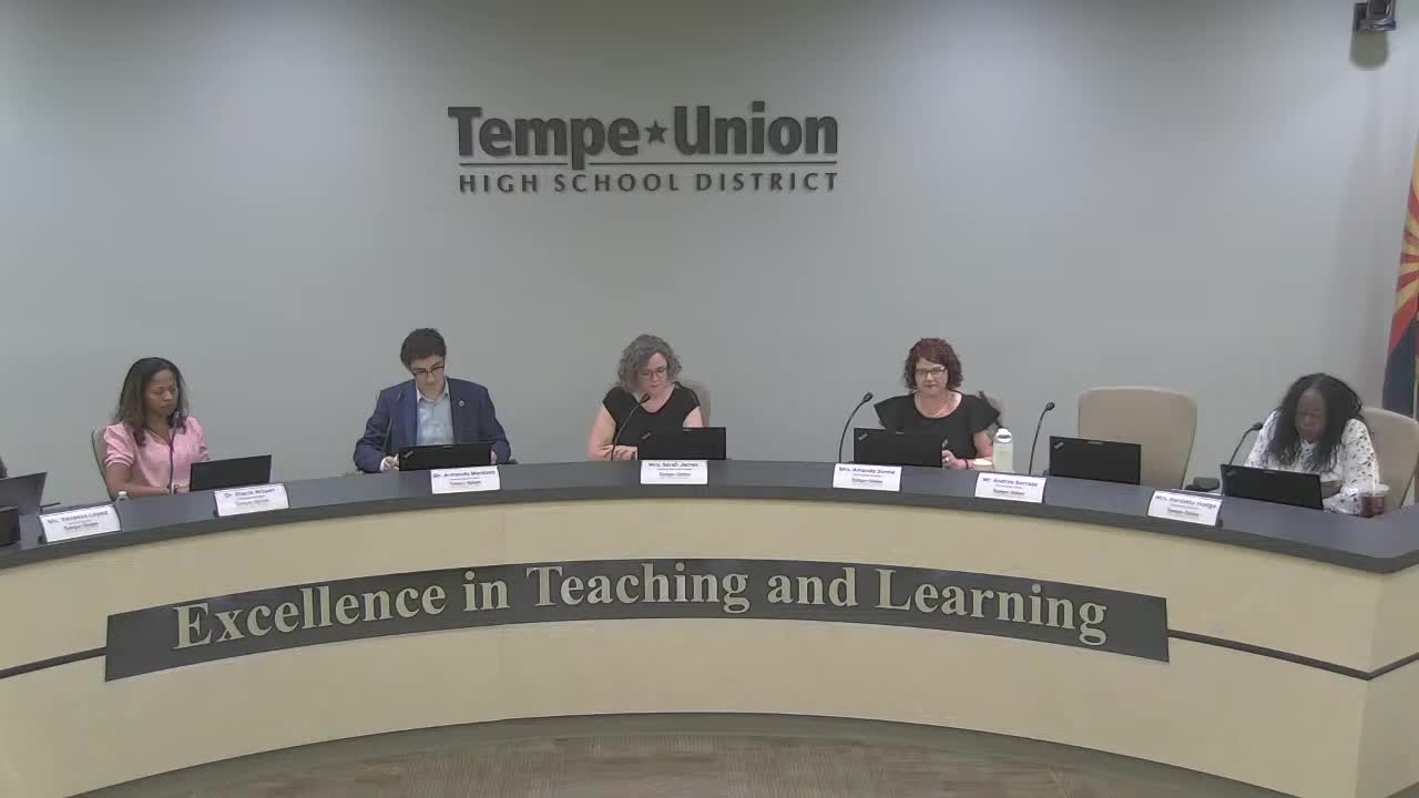 Tempe Union School District reviews budget funding and educational sessions at annual conference