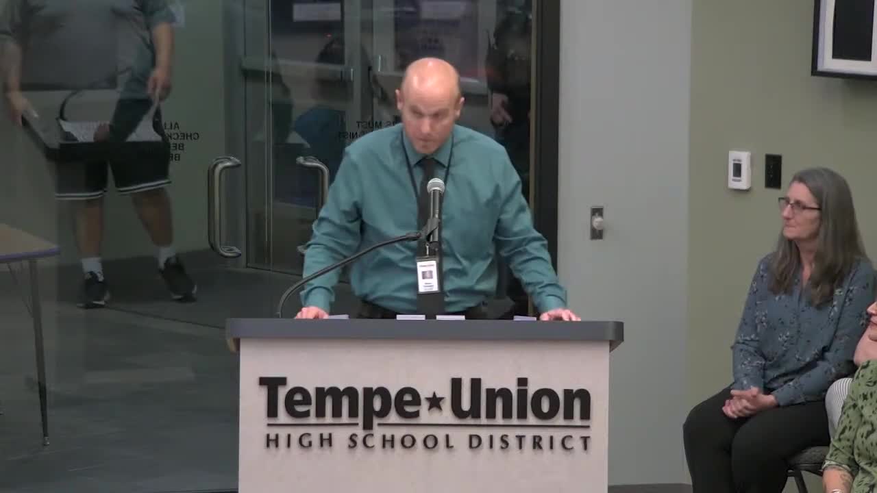 Tempe Union High School District reviews special education program updates and community engagement