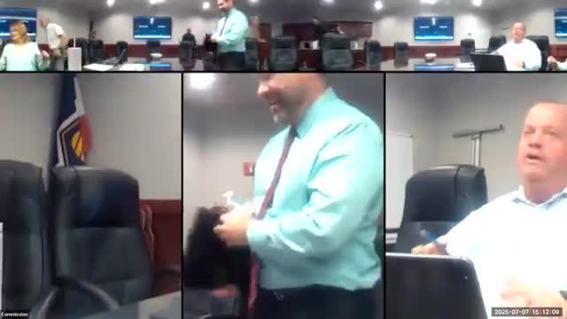 Commissioners return from closed session to public meeting on mental health