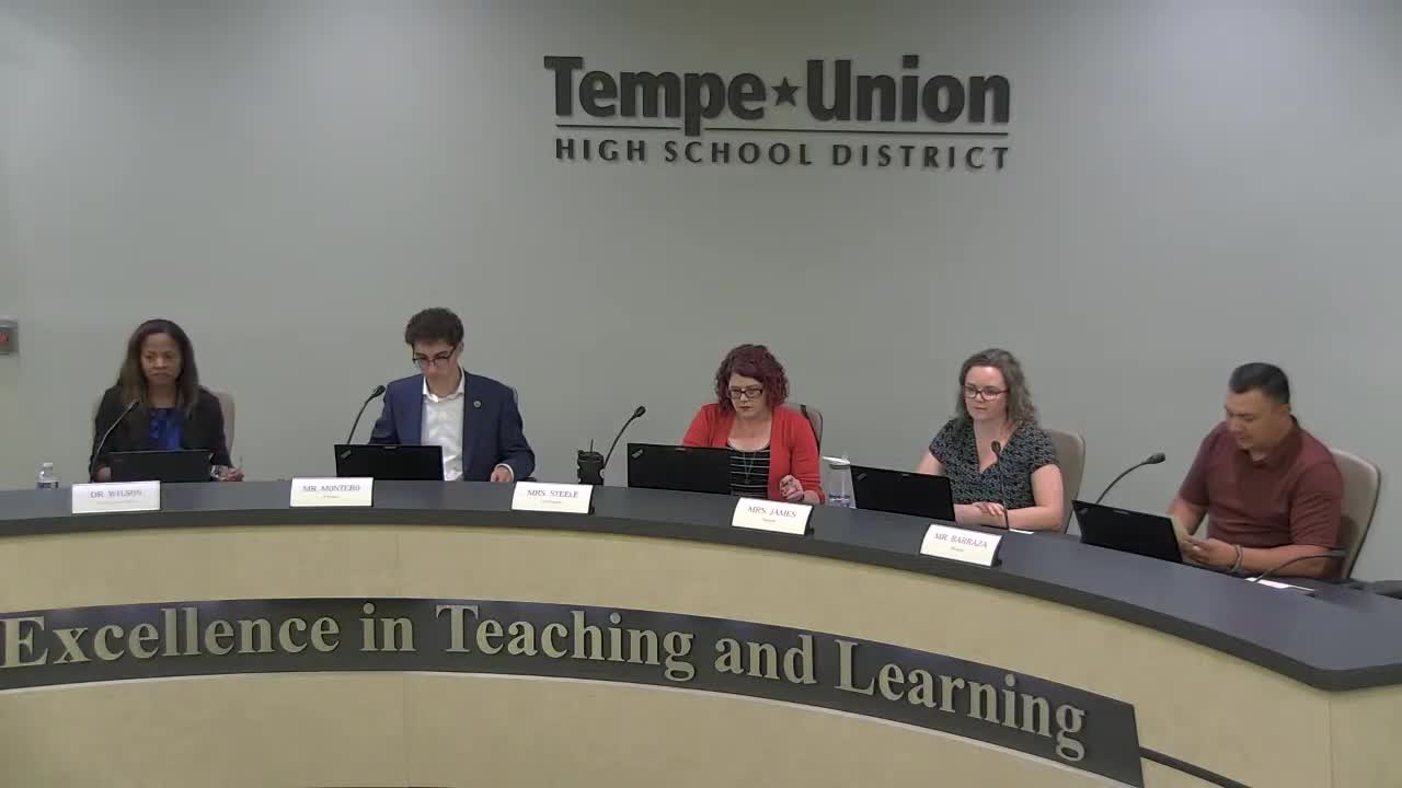 District acknowledges indigenous land stewardship before acting superintendent's report