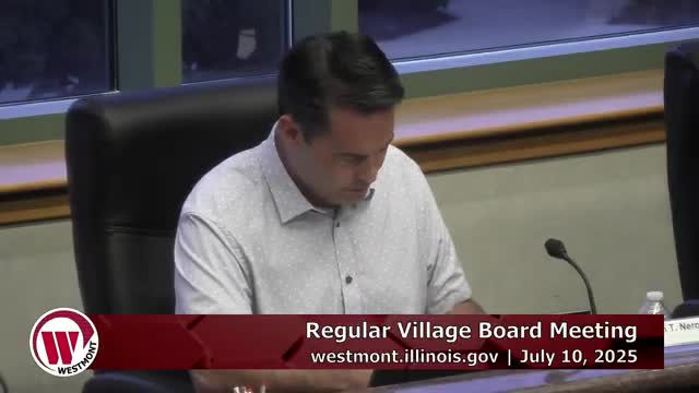 Westmont Board approves new police chief and building code amendments