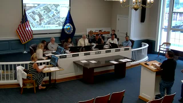 West Babylon Board reviews Matthew Siegfried's pool deck rebuilding proposal