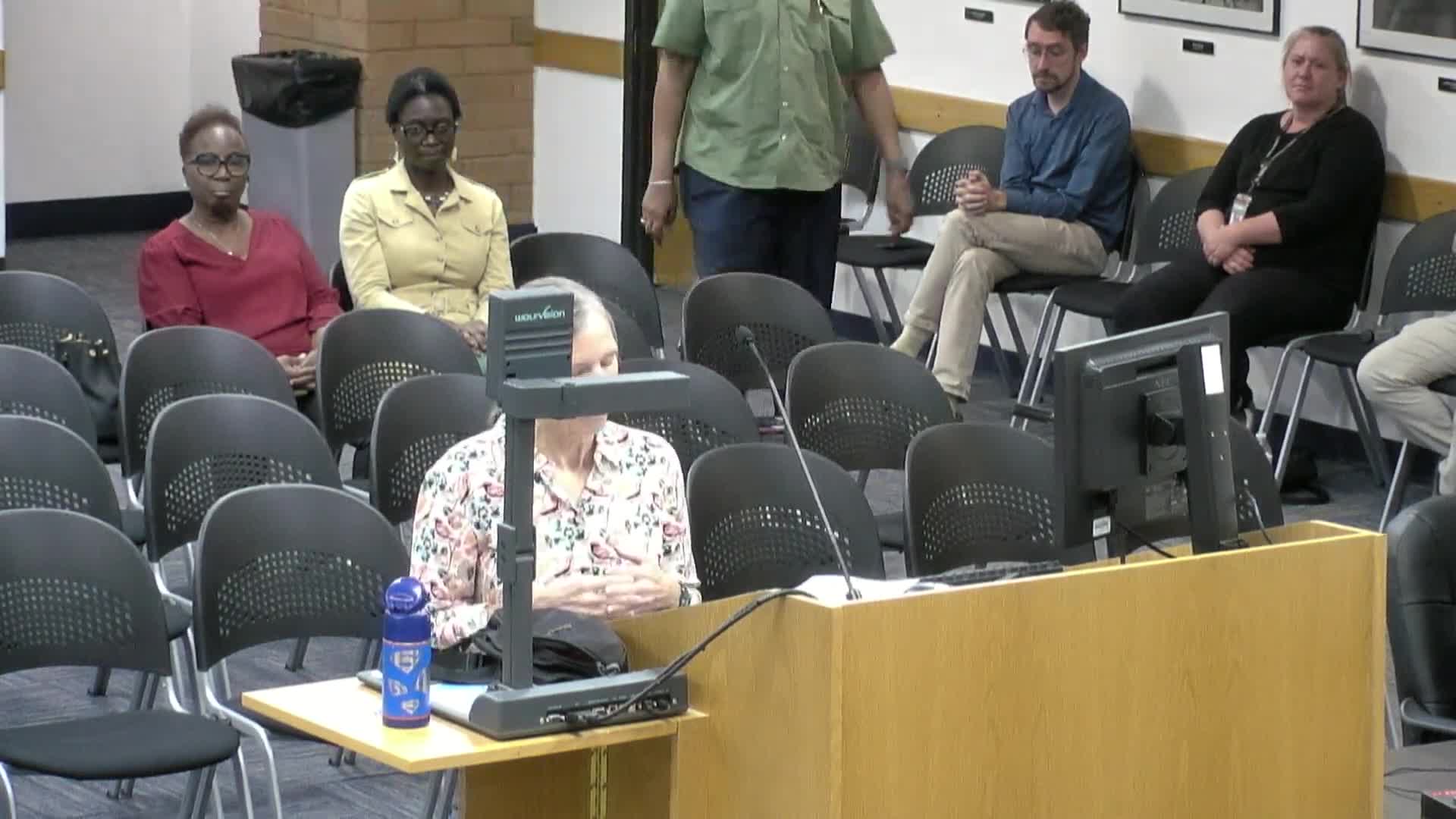 Resident advocates for better lighting standards at local shooting range