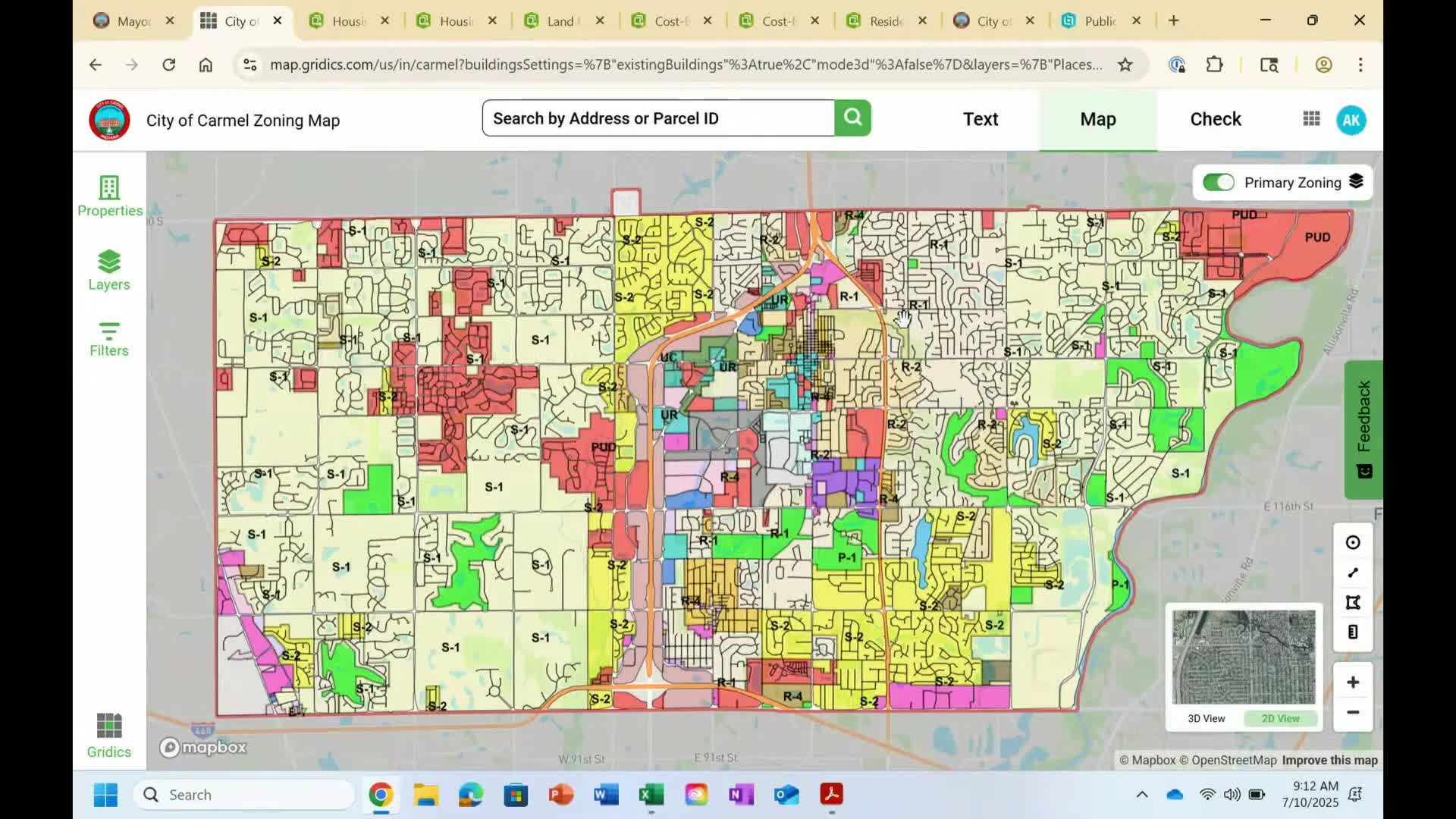 Carmel zoning analysis reveals 82% of districts permit residential development