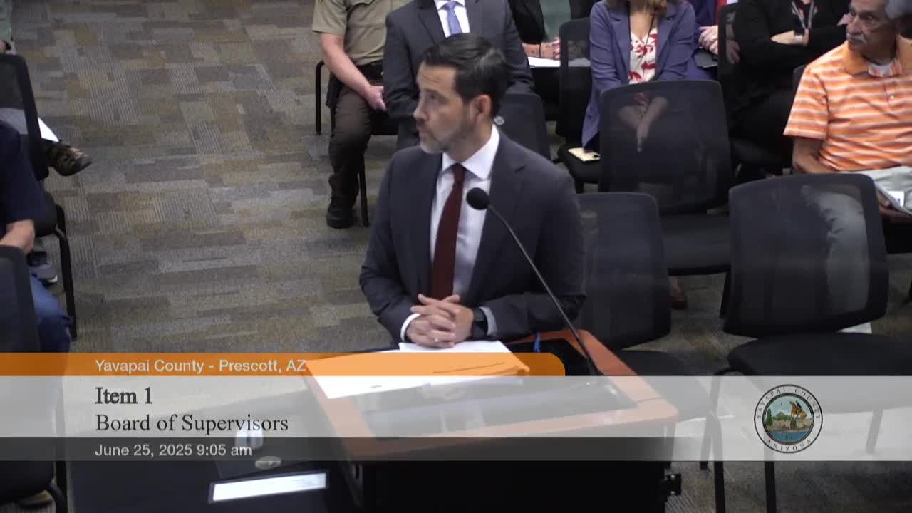 Yavapai County proposes flat property tax rates and budget overview for next year