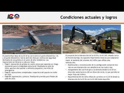 Colorado reports completion of Interstate 50 project by July with improved traffic safety measures