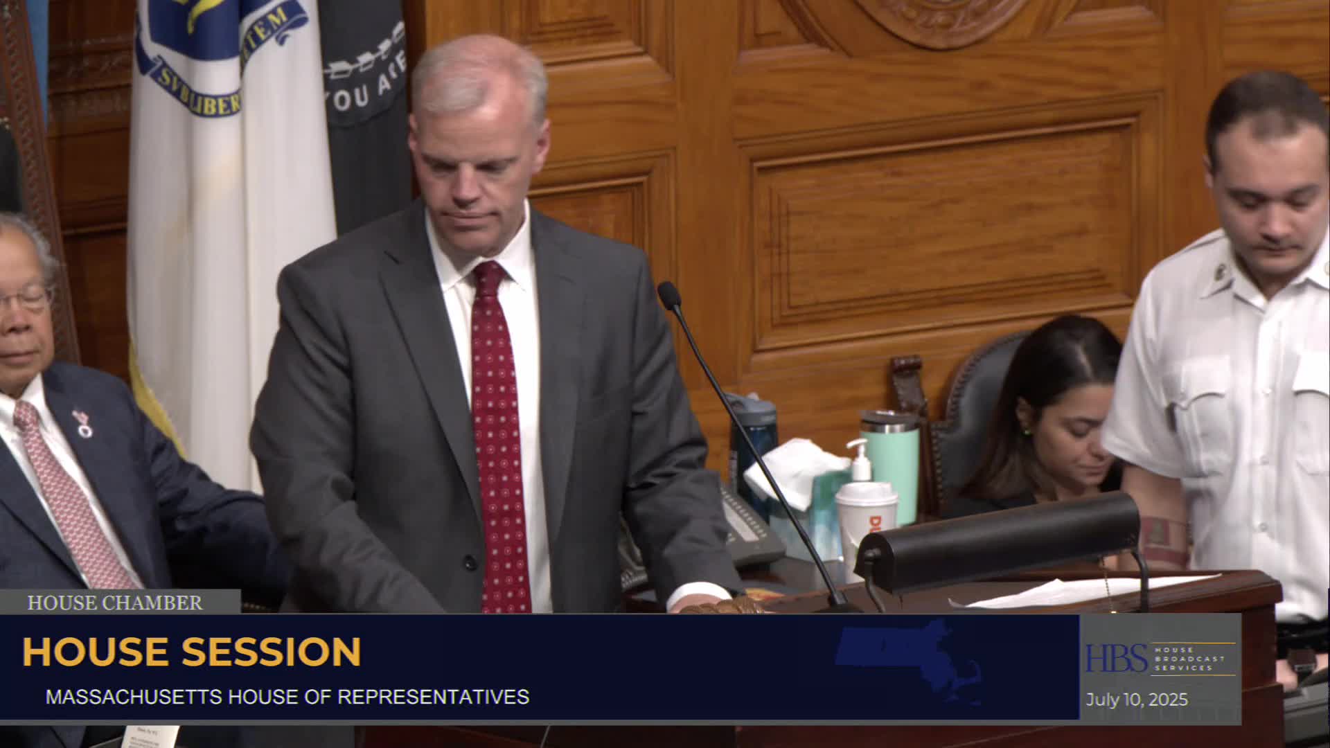 House refers governor s returns on FY2026 appropriations bill to committees