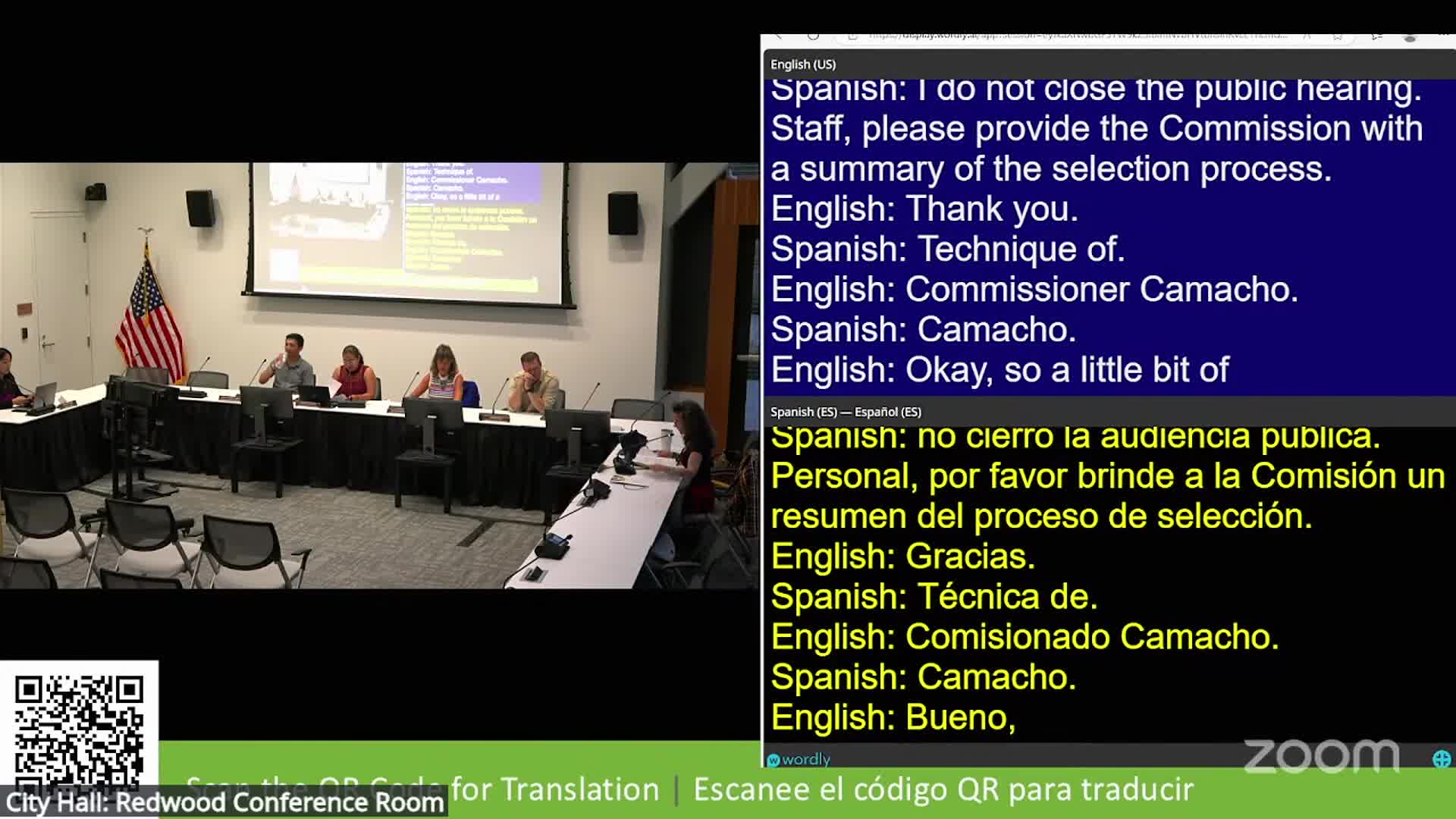 Human Relations Commission elects Commissioner Zapata as chair and Commissioner Camacho as vice chair