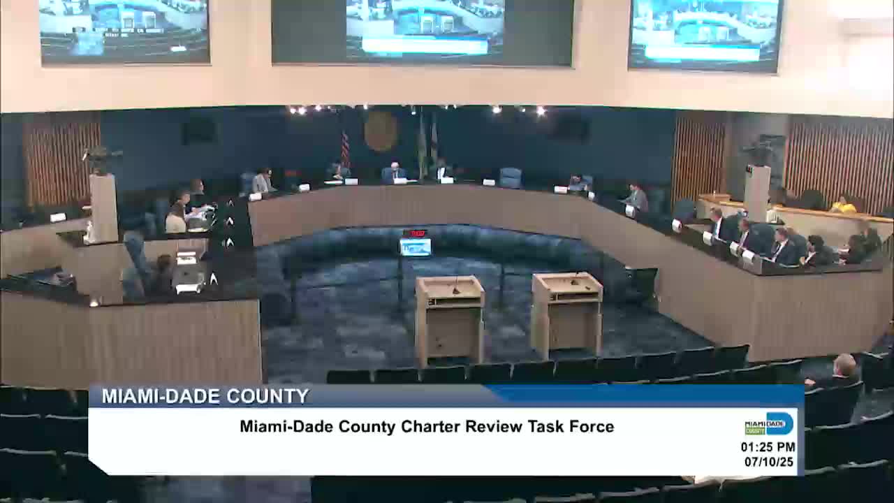 Charter Review Task Force prioritizes constitutional officers and electoral structure changes