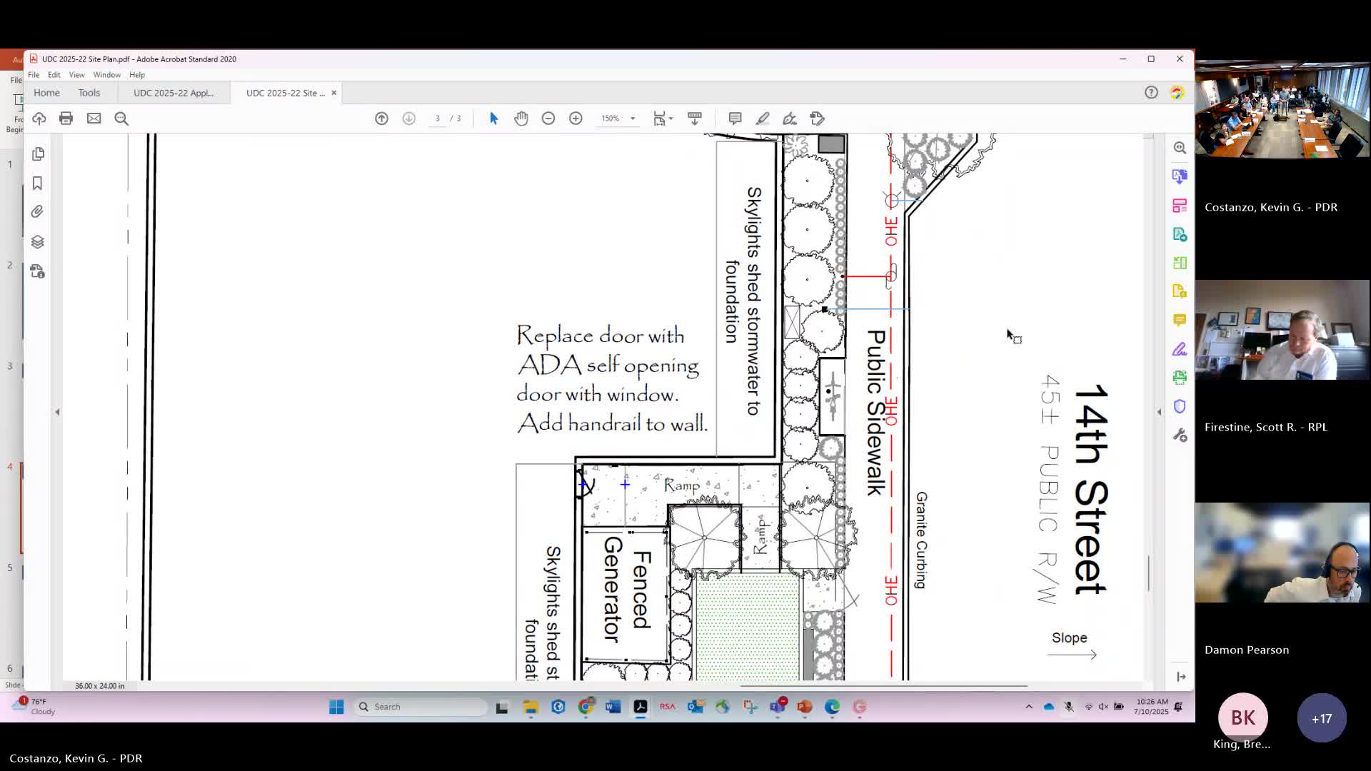 Planning panel designs outdoor reading space with ornamental grasses and shade trees