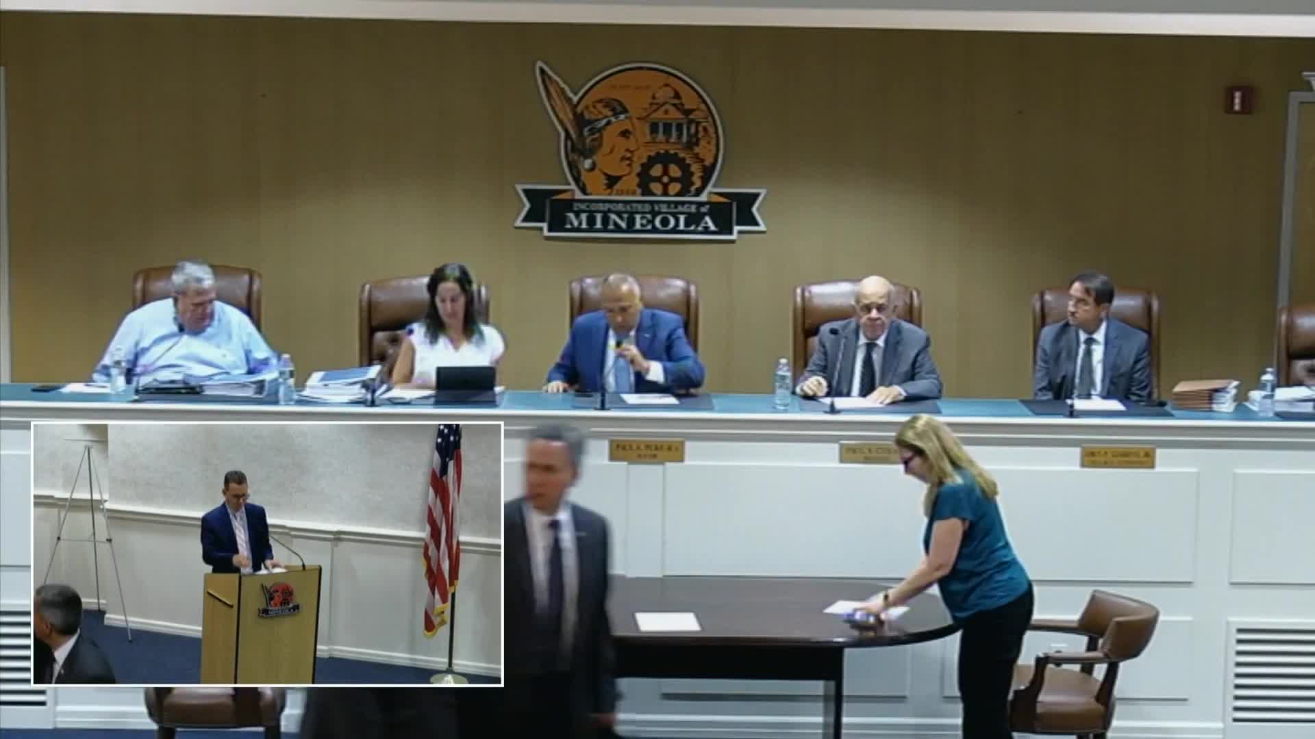 Mineola approves movie night at Memorial Park and new fire department members