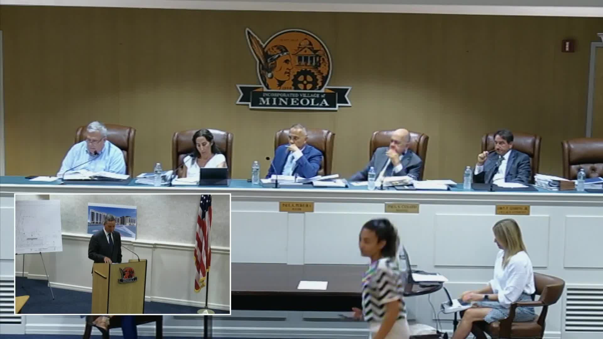 Mineola Board reviews plans for mixed-use development with community amenities