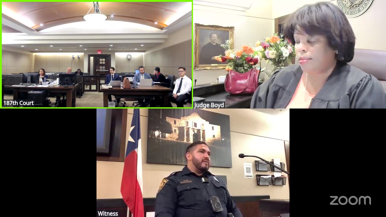 Officer discusses report writing after San Antonio incident on O'Connor Road