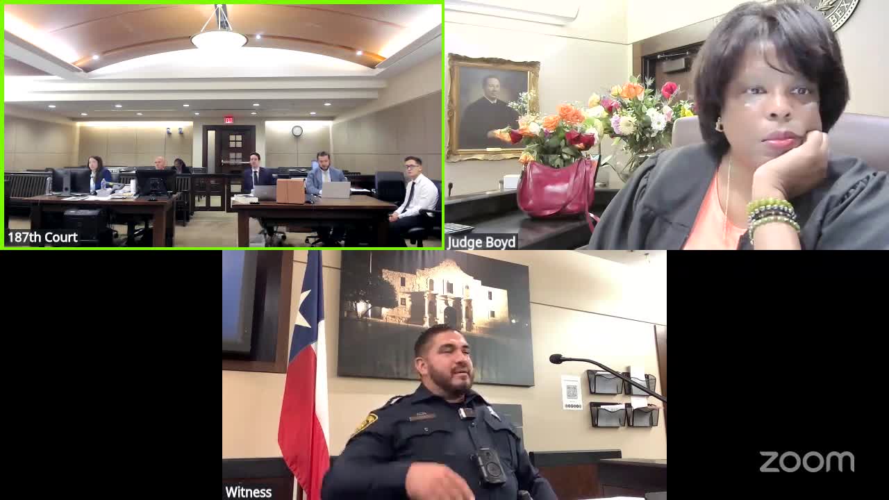 Officer describes shootout involving white Honda Pilot and emergency radio call