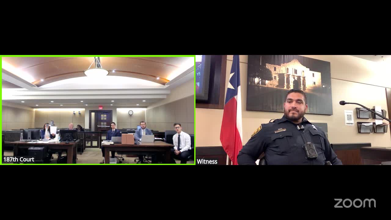 Officer testifies about equipment use during critical incident
