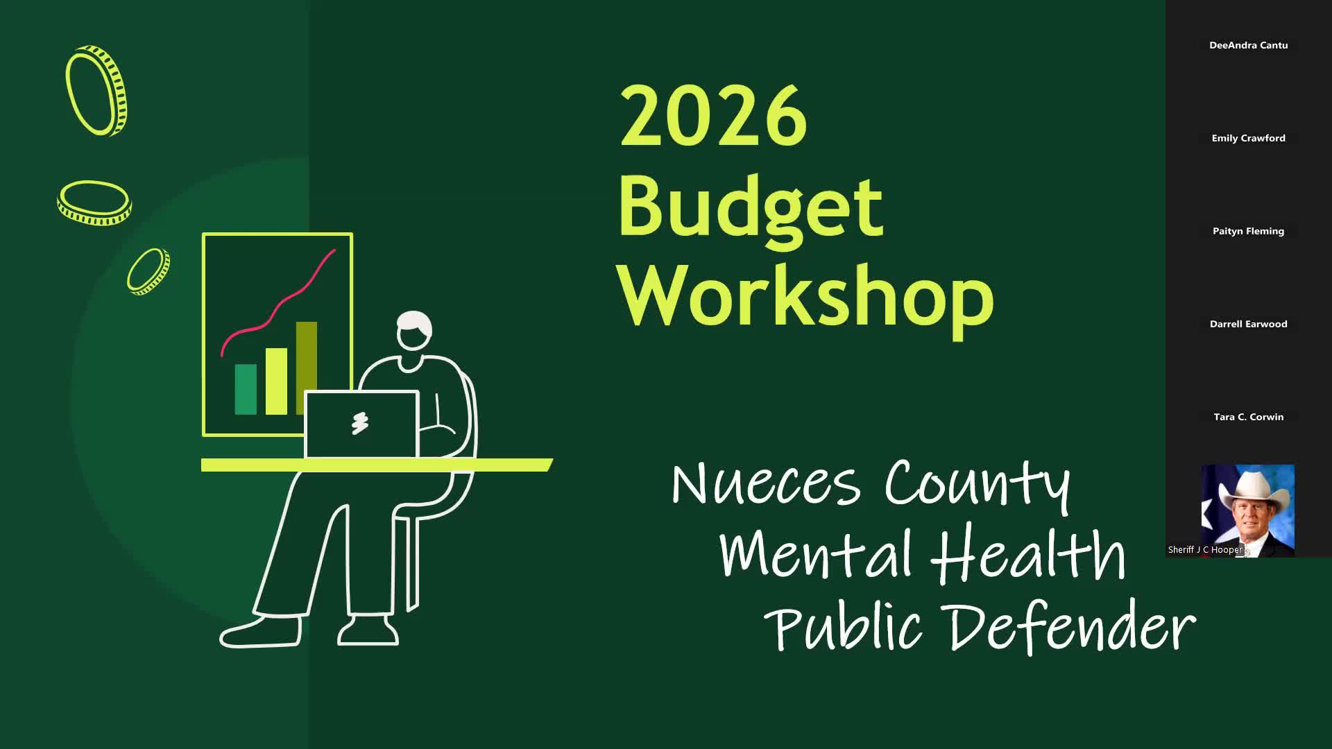 Nueces County discusses cost savings from court appointed cases and budget increases