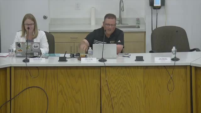 Franklin Board of Education welcomes Senator Vanguard and Representative Witky to meeting
