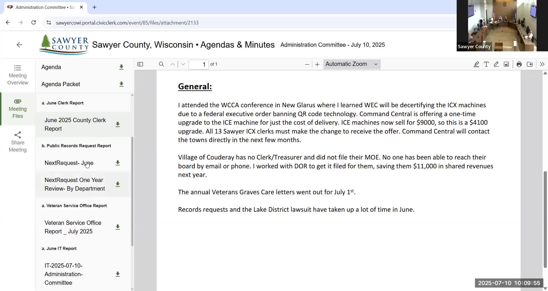 County evaluates $9,000 open records software for inefficiency and high costs