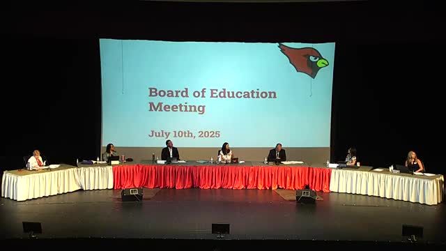 Board reviews five-year capital improvement and technology plans, including high-school renovations and device lifecycle changes