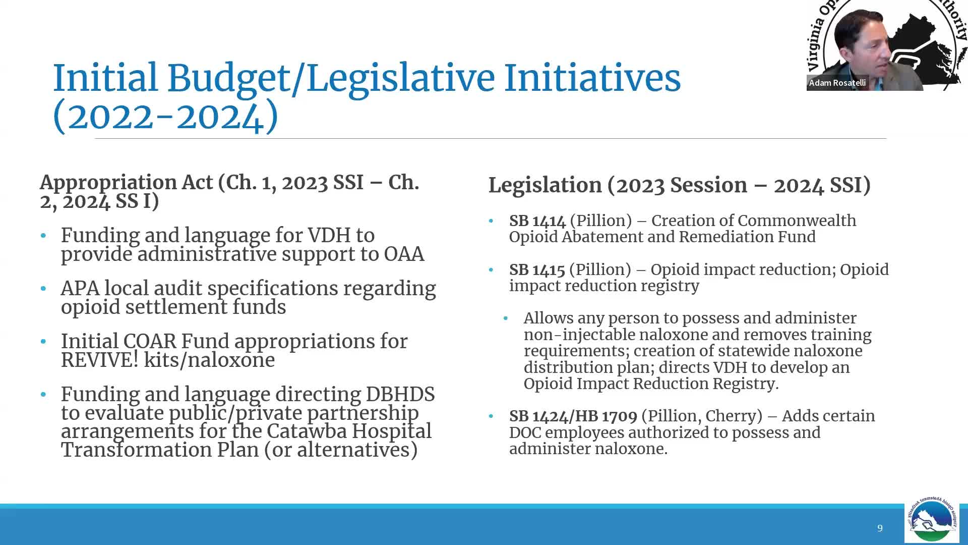 Virginia allocates $35M for opioid abatement and substance use disorder programs