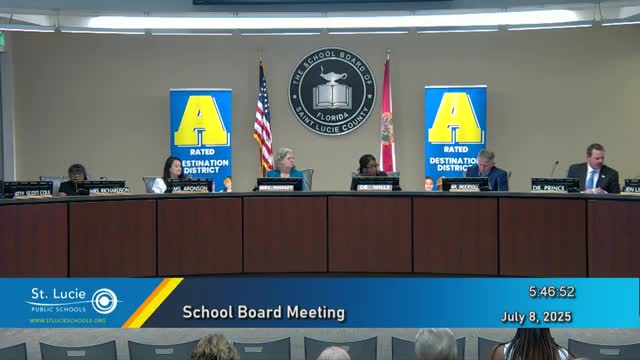 School board appoints FSBA representative, approves superintendent goals and records satisfactory evaluation
