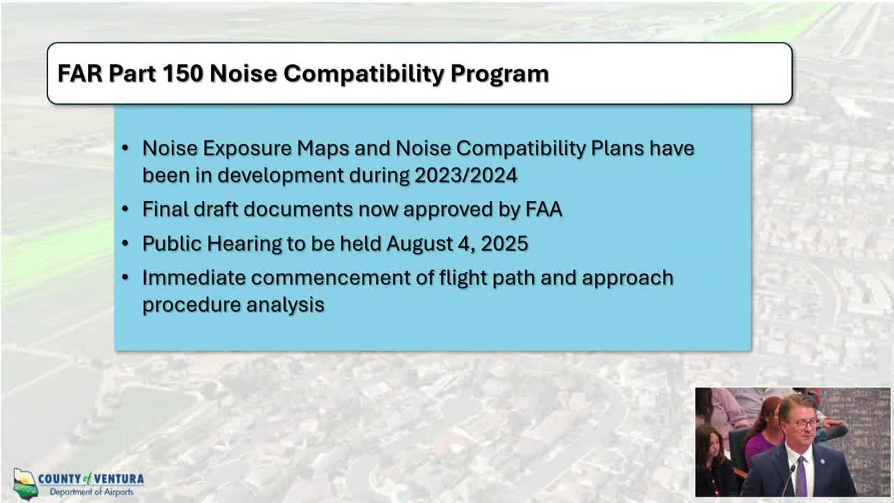 Camarillo County plans noise mitigation strategy for local airport