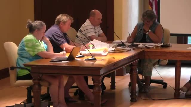 Selectmen address Centennial Grove material removal and communication gaps