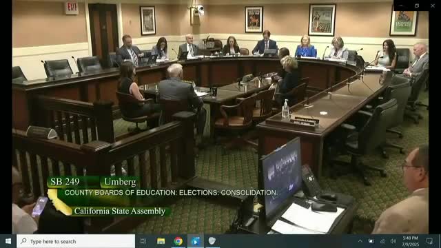 Orange County Board of Education opposes SB 249 election shift legislation